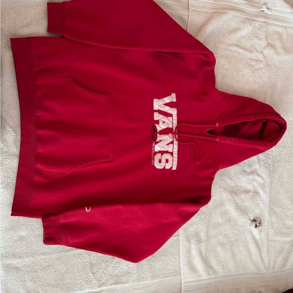 Vans Red Sweatshirt